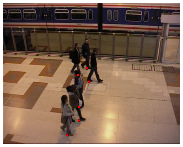 Multiple camera people detection and tracking using support integration ...